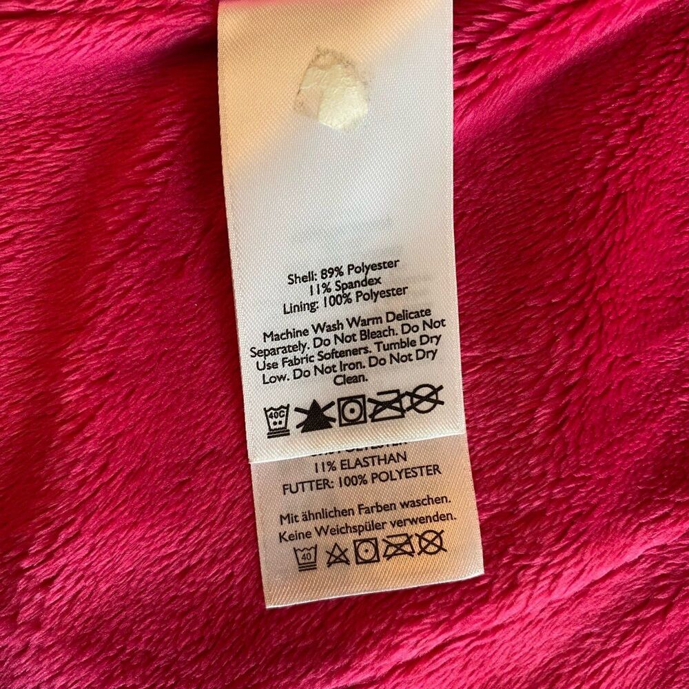 Eddie Bauer Jacket Women's Size M Gray Pink Fleece Soft Shell Full Zip Hooded - Picture 4 of 9